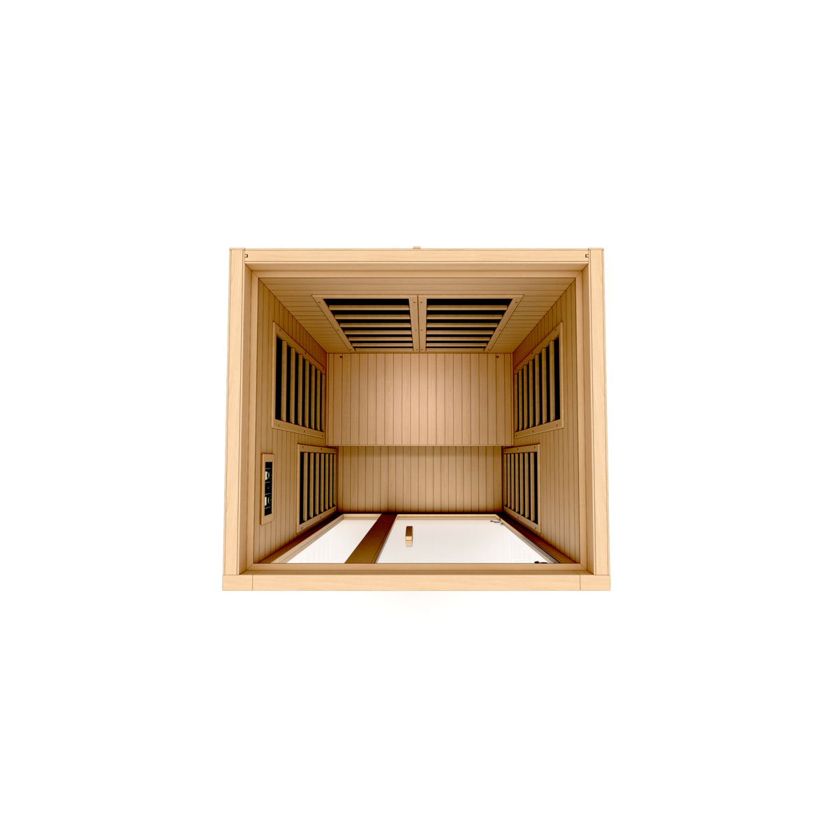 Dynamic Saunas Garcia 1-2 person Low EMF FAR Infrared Sauna Canadian Hemlock