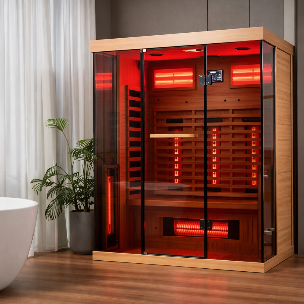 NovaTherm DualVista Infrared Sauna Cabin