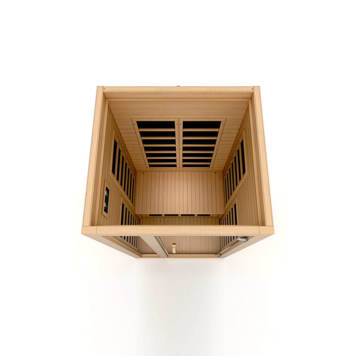 Dynamic Saunas Garcia 1-2 person Low EMF FAR Infrared Sauna Canadian Hemlock