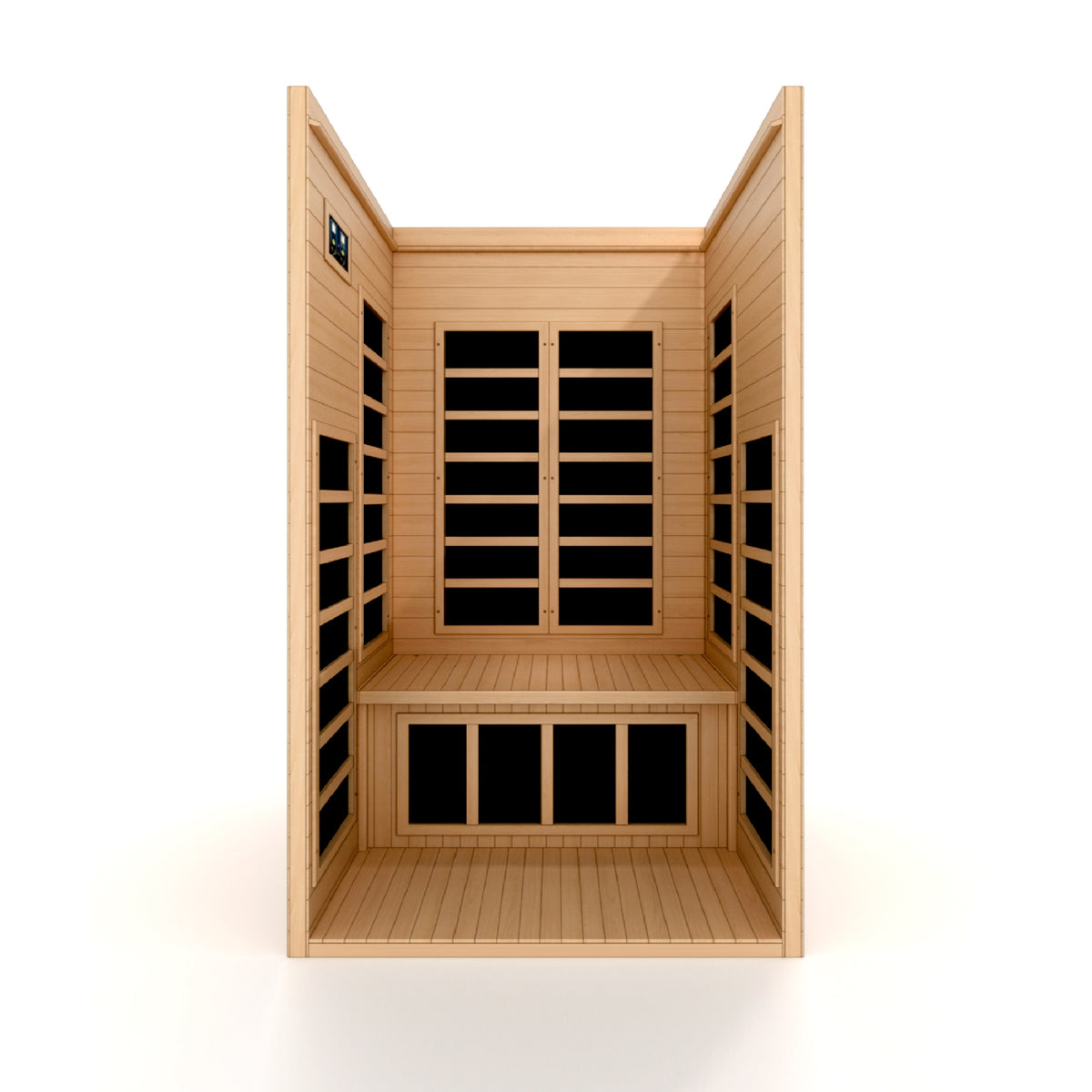 Dynamic Saunas Garcia 1-2 person Low EMF FAR Infrared Sauna Canadian Hemlock