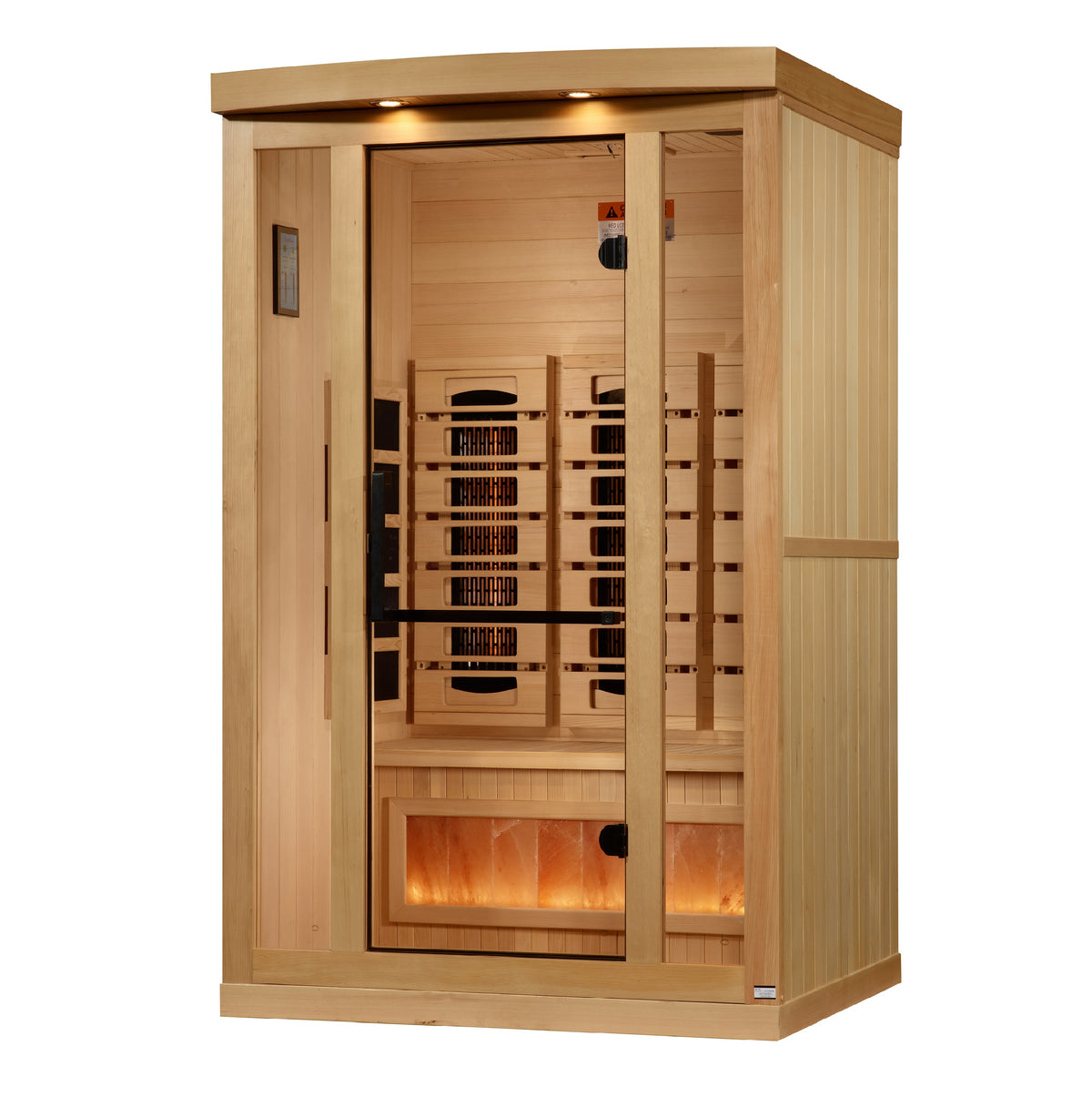 Golden Designs 2 person Full Spectrum PureTeck Near Zero EMF FAR Infrared Sauna